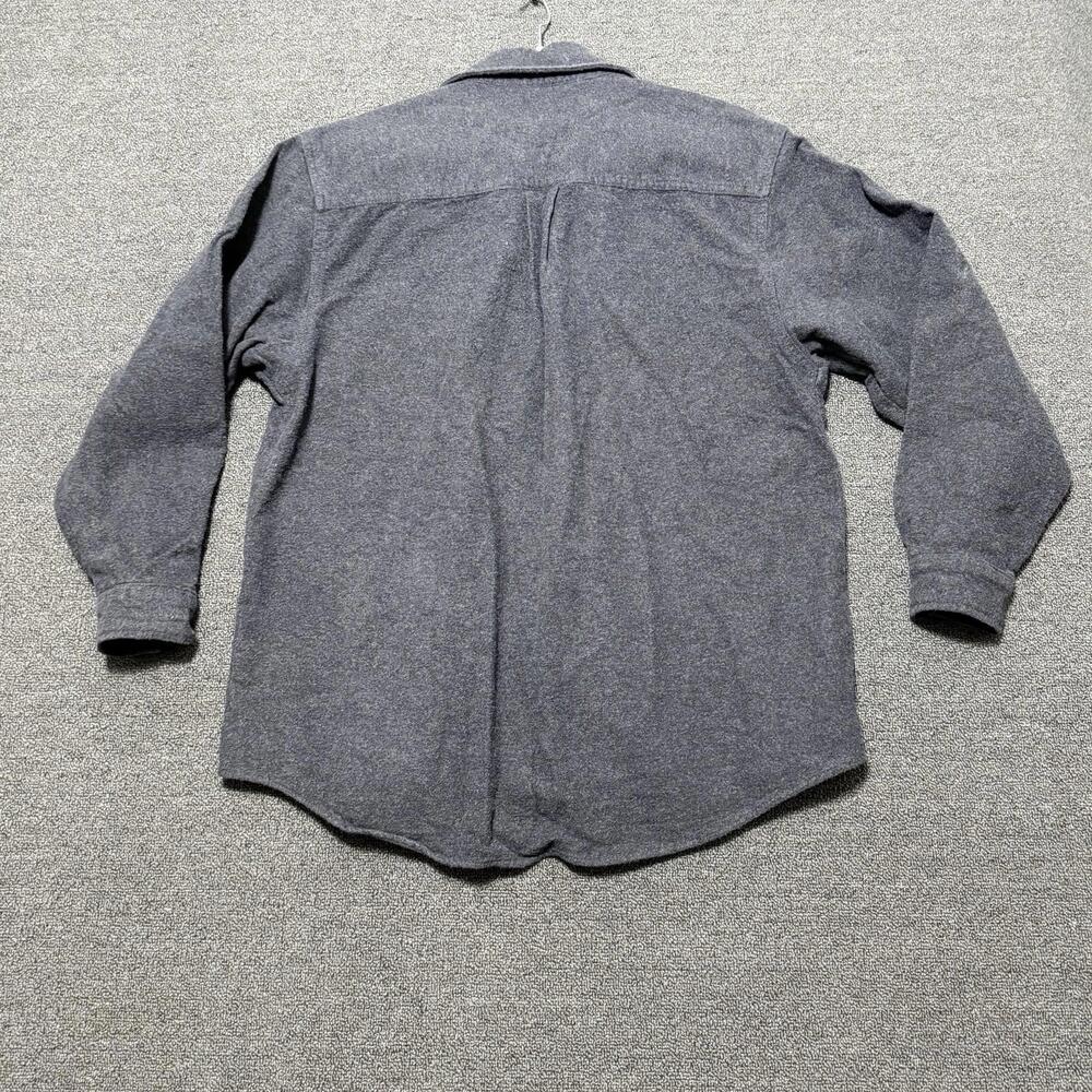 Northern ExpeditionLtd GreyxMens L Heavyweight Flannel Shirt - Picture 2 of 7
